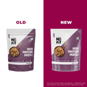 high protein muesli fruit & Nuts