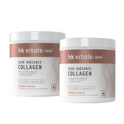 hk vitals Skin Radiance Marine Collagen Supplement Powder (Orange, 200g) | Collagen Peptides with Vitamin C, E