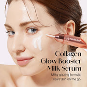 Medicube Collagen Glow Booster Milk Serum | Airless Pump Pen with Hydrolyzed Collagen, Niacinamide &