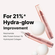 Medicube Collagen Glow Booster Milk Serum | Airless Pump Pen with Hydrolyzed Collagen, Niacinamide &