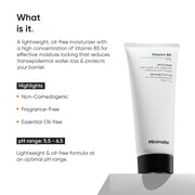 minimalist vitamin B5 moisturiser