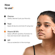 minimalist vitamin B5 moisturiser