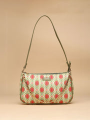 Anouk Women Ethnic Motifs Printed Structured Shoulder Bag (MT)