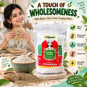 Oh So Organic Bajra (Pearl Millet) Flour 500g | Organic, Stone-Ground Whole Grain Atta | Natural, No