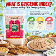 Oh So Organic Low GI Multigrain Atta 500g | Organic, Stone-Ground Whole Grain Atta | Natural, No Pre