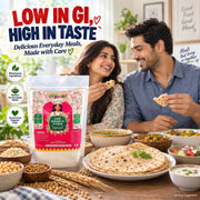 Oh So Organic Low GI Multigrain Atta 500g | Organic, Stone-Ground Whole Grain Atta | Natural, No Pre
