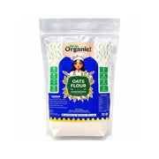 Oh So Organic Oats Flour 500g | Organic, Stone-Ground Whole Grain Atta | Natural, No Preservatives