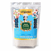 Oh So Organic Ragi (Finger Millet) Flour 500g | Organic, Stone-Ground Whole Grain Atta | Natural, No