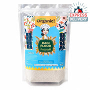 Oh So Organic Ragi (Finger Millet) Flour 500g | Organic, Stone-Ground Whole Grain Atta | Natural, No