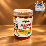 Oh So Organic Mixed Pickle 200g | Homemade Style Achar | Traditional Recipe, Natural Ingredients