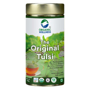 Organic Wellness The Original Tulsi 100g Tin | Rama, Krishna & Vana Tulsi Loose Leaf Herbal Tea | Ca