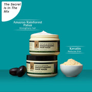 patua & keratin smoothening hair mask
