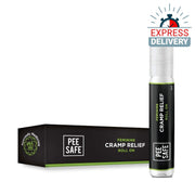Pee Safe Cramp Relief Roll On 10ml | 100% Herbal Period Pain Reliever with Ayurvedic Essential Oils - Express Delivery