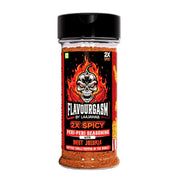 Laajawab Flavourgasm 2X Spicy Peri-Peri Seasoning with Bhut Jolokia 80g | Hot & Tangy Sprinkle for F