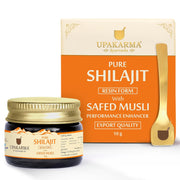 pure shilajit with gold dust