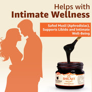 pure shilajit with gold dust