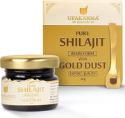 pure shilajiy with gold dust