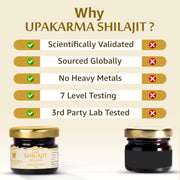 pure shilajiy with gold dust