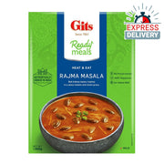 Gits Ready to Eat Rajma Masala 300g | Pure Veg Heat & Eat Indian Meal | No Preservatives | Microwave - Express Delivery