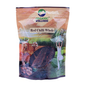 Organic Wellness Red Chilli Whole (Sabut Lal Mirch) 100g | Organic Sun-Dried Whole Red Chillies