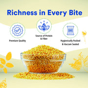 Organic Wellness Matar Dal (Split Peas) 450g | Organic Unpolished Split Pea Dal