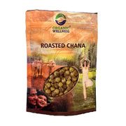 Organic Wellness Roasted Chana 400g | Organic Crunchy High-Protein Snack