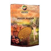 Organic Wellness Jaggery Powder (Gud) 500g | Organic Unrefined Chemical-Free Sugarcane Jaggery | Val