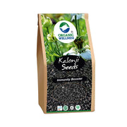 Organic Wellness Kalonji Seeds (Nigella / Black Cumin) 75g | Organic Onion Seeds for Cooking & Welln