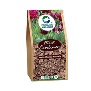 Organic Wellness Black Cardamom Whole (Badi Elaichi) 50g | Organic Smoky Cardamom for Biryani & Gara