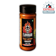 Laajawab Flavourgasm Tangy Inferno Seasoning 80g | Hot & Tangy Sprinkle for Fries, Popcorn, Chips &  - Express Delivery