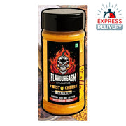Laajawab Flavourgasm Twist O' Cheese Seasoning with Cheese Essence 80g | Cheesy Sprinkle for Fries,  - Express Delivery