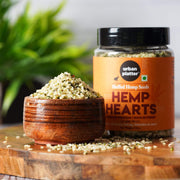 urban platter Hemp Hearts, 150G (Hulled Hemp Seeds,High In Protein,Rich In Fibre,Nutty & Crunchy,Allergen-Free Superfood,Garnish Or Add To Smoothies, Sauces, Dips, And Marinades,Plant-Based Protein)