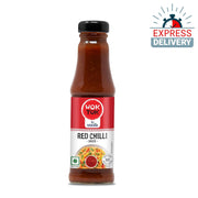 Wok Tok by Veeba Red Chilli Sauce 190g | Fat Free, No Added Colour | For Noodles, Fried Rice, Momos 