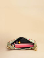 Anouk Women Ethnic Motifs Printed Structured Shoulder Bag (MT)